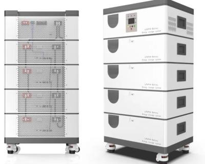 Home All In One Bateria empilhável Sistema ESS 5KVA 6KVA 8KVA 10KVA