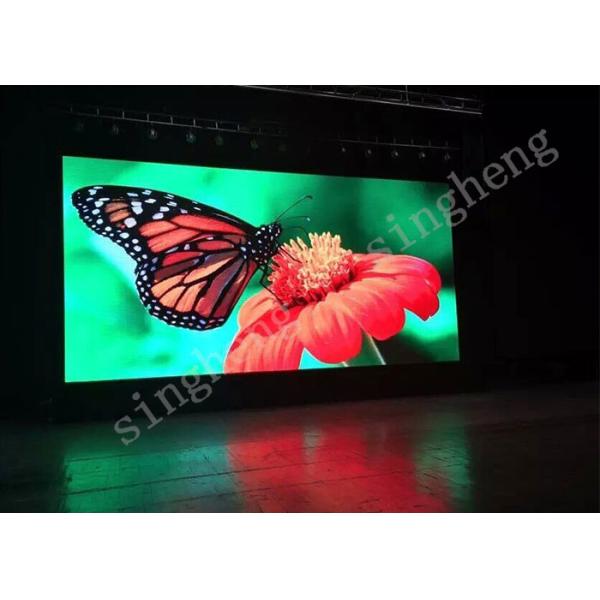 IP30 Indoor Digital Advertising Screens , P4 Led Advertising Board 97% Uniformity