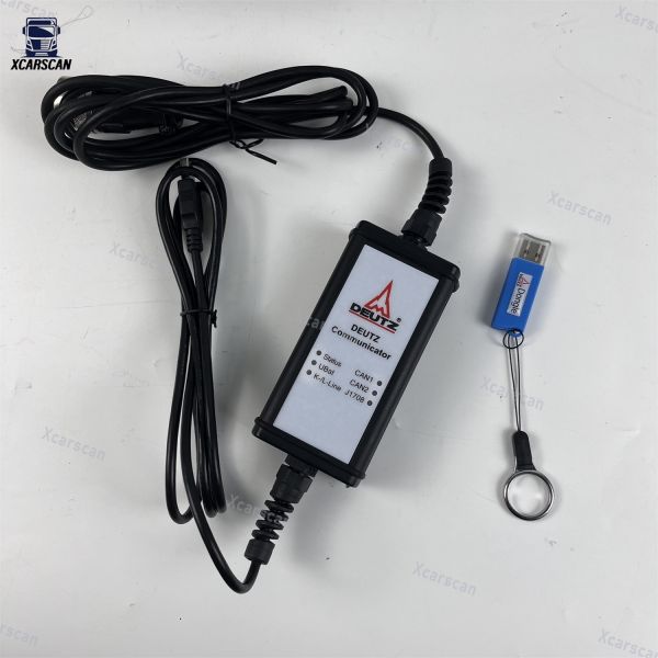 For DEUTZ DECOM Diagnostic Tool for Deutz Serdia instead HSlight II Interface Key Dongle EMR 2/3/4 Diagnostic & Programming Tool