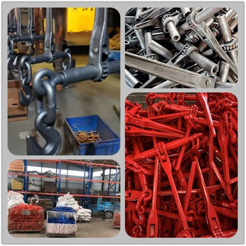 Allollyed Steel Lever Type Load Binder Custom Lever Chain Binders 3/8
