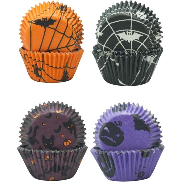 Halloween Cupcake Liners Food Grade Baking Paper Cup Muffin Cupcake Holders