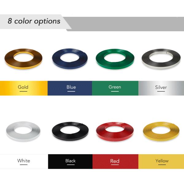 Plastic Covering Aluminum Trim Cap 1 Inch Hotel Signage Arrow Type Plastic Trim Cap