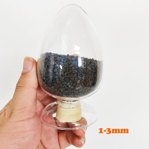 BA Black Fused Alumina Black Corundum 1mm-3mm Grits High Temperature Resistance
