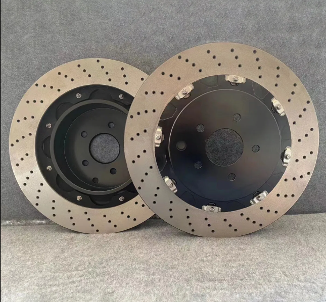 374*36mm 2-Piece Brake Disc Floating Front For BMW G05/06/07/12/14/30/32 OE#34116875283;34106875284 Universal Custom Size 2-Piece Floating Brake Disc 330mm 355mm 356mm 360mm Groove Dill for Cars