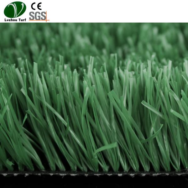 Synthetic Fake Putting Green Grass For Football Soccer Fields Permeable Water