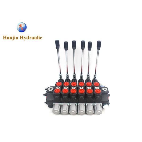 80 litres 21 gpm soupape directionnelle haute pression pour équipement de compactage HSSD8-6