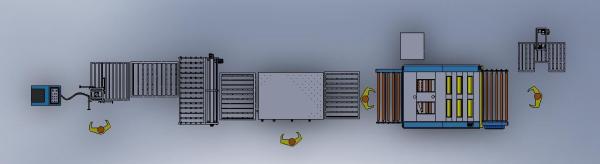 Stably Warm Edge Spacer Insulating Glass Production Line With Tilting /Floating Table,Warm Edge Spacer IGU Line,DGU Line
