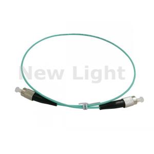 OM3 50/125 Simplex FC-FC Optical Fiber Patch Cord 0.5 Meter Green Fiber Optic Cable