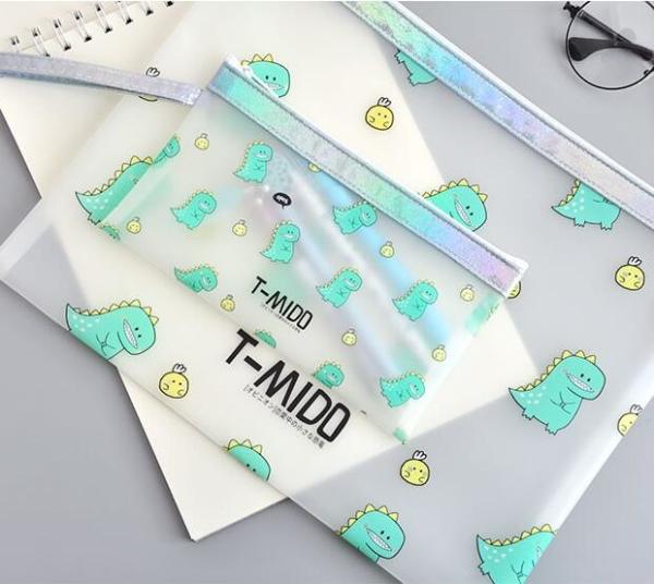 School Reusable Stationery Pencil Pouch Travel Storage Pouch Laser Toiletry Christmas Gifts Makeup Bags Travel Cases