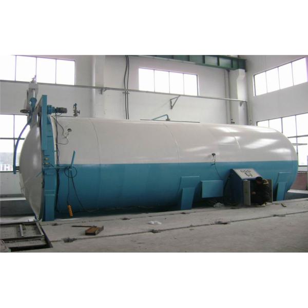 Autoclave de goma de vulcanización grande Φ2.85m con el dispositivo de seguridad, control automático