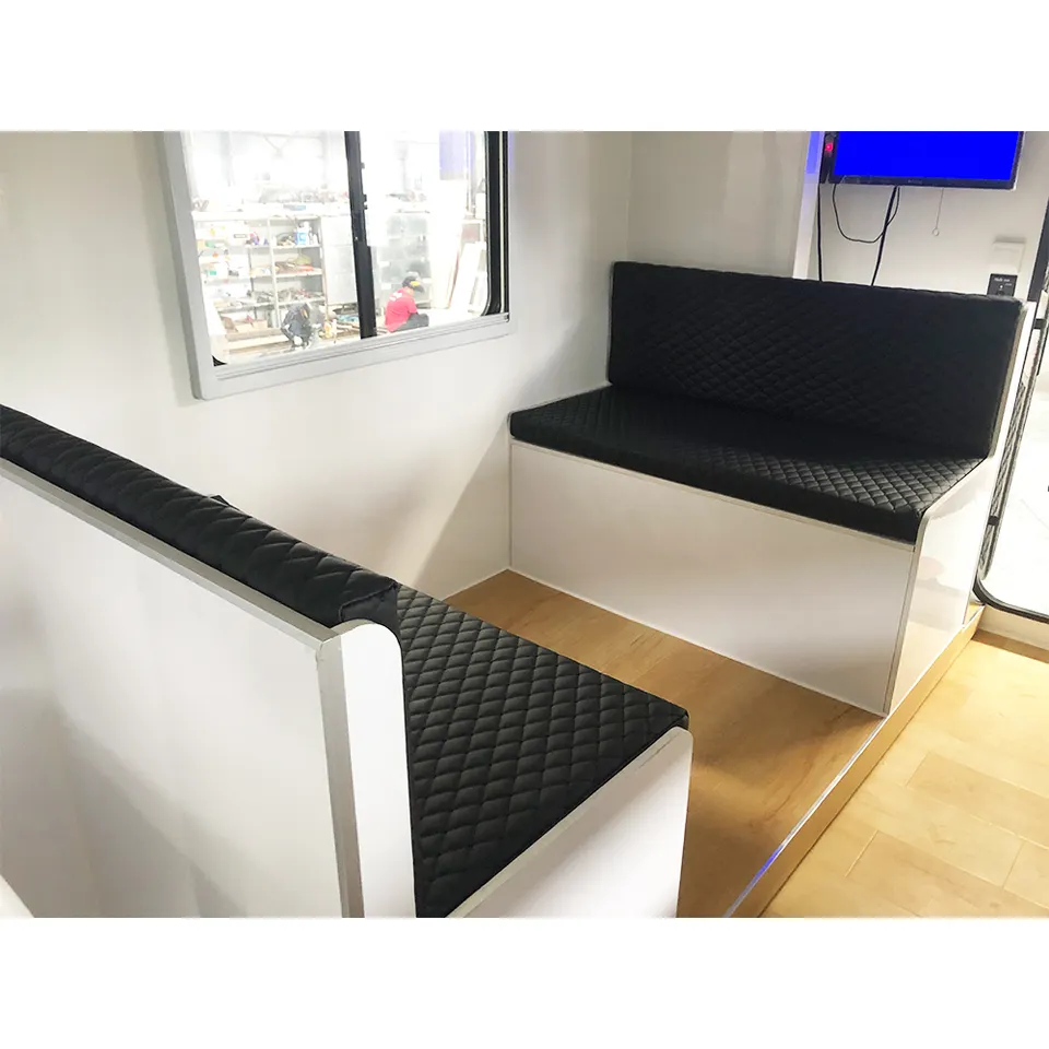 La cuisine 4x4 extérieur de remorques de campeur de camion d'acier inoxydable prennent le campeur de remorque