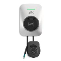 Color blanco de la estación de carga del cargador del coche de Evse 32A 7kw EV para el hogar