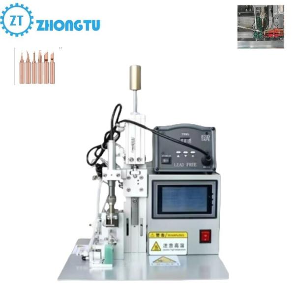 Popular Portable Semi-automatic Soldering Machine For Audio Product Aviation Plug