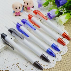 Factory New Design Cheap Custom Advertising Ball Pen Plastic Promotional Ballpoint pen