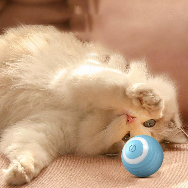 Cat Toy Pet Automatic Smart Electric Electronic Interactive Ball Indoor Toys ABS