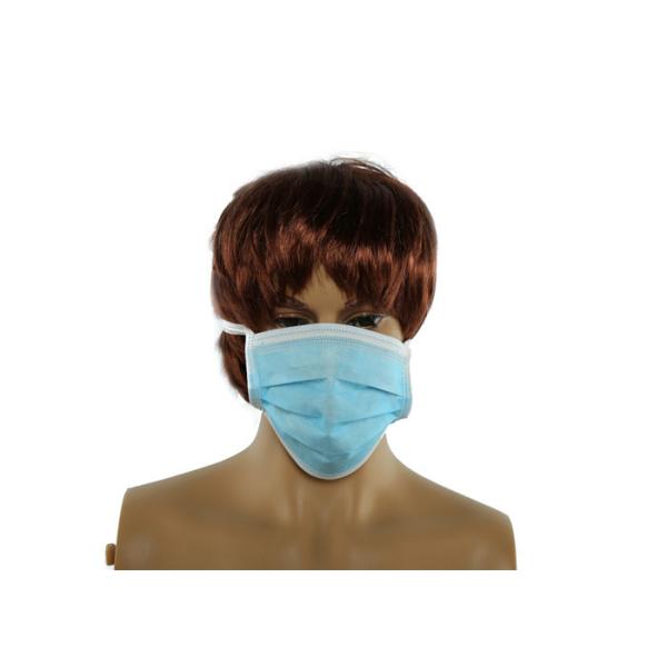 Pli jetable respirable blanc 17,5 x 9,5 hypoallergéniques cm du masque