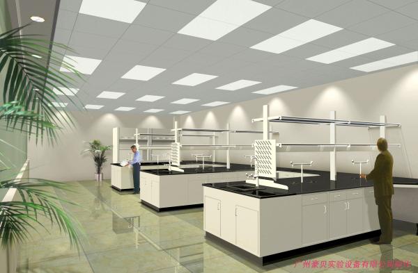 White / Custom School Laboratory Furniture High Temperature Resistant