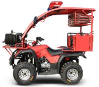moto tous terrains de la lutte contre l'incendie 4x4 ATV avec le réservoir de l'eau 65L