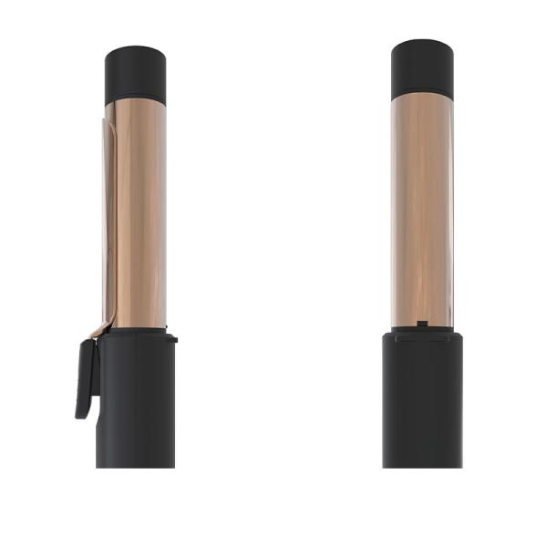 LCD Dispaly Heated Hair Curlers Pink Curler With Brushless DC Motor