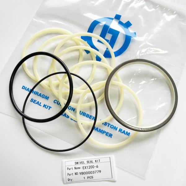 Kit commun de Hydraulic Swivel Repair d'excavatrice de centre de Seal Kit EX1200-6 d'excavatrice de Hitachi YB00003779