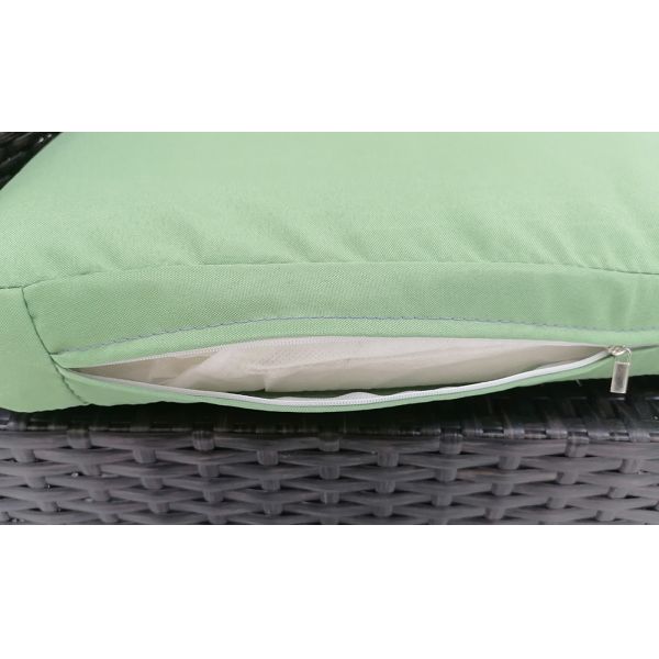 Mini Size Cheap Price Metal Frames High Quality Wicker Garden Furniture Set of 5 Sofas