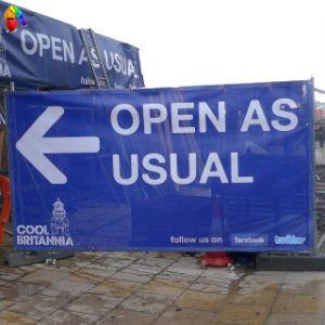 projeto exterior do PVC Mesh Fencing Printing As Customs de 2mx3m para o grande formato Mesh Banners da feira profissional