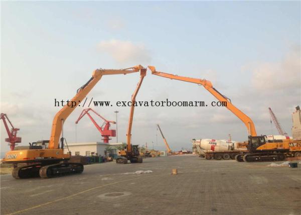 Durble Digger Boom SY365  SY245 Sany Excavator Parts 22 Meter For Dredging River