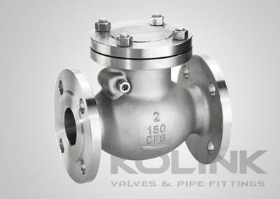 Stainless Steel Swing Check Valve CF8 CF8M Flanged API EN DIN JIS