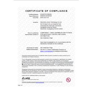 Shenzhen Jnicon Technology Co., Ltd. Certifications