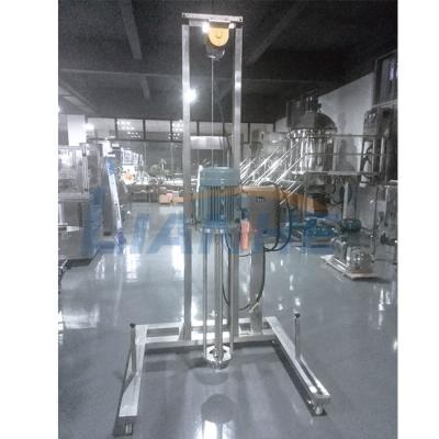 Do misturador alto material do emulsivo da tesoura de SUS316L homogenizador pneumático elétrico do elevador