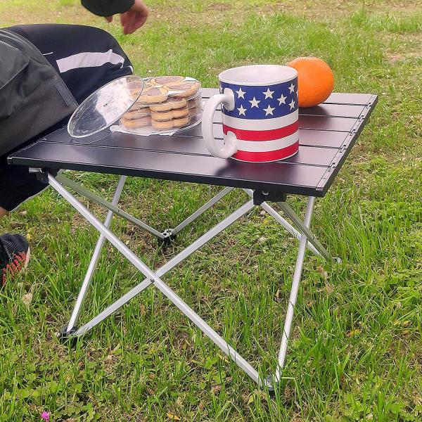 OEM Foldable Fishing Aluminum Camping Table X Shaped