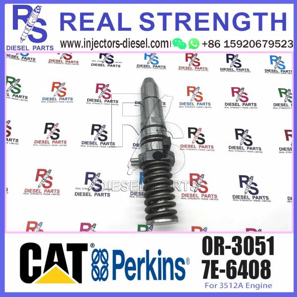 High Quality Diesel Fuel Common Rail Injector 4P-9075 0R-3051 for Caterpillar 3508 3512 3516 Engines