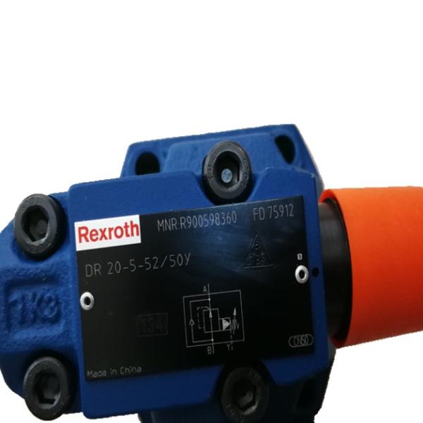 Valve hydraulique Rexroth DR20-5-52/50Y Opération à faible bruit Méthodes de réglage multiples à haute fiabilité