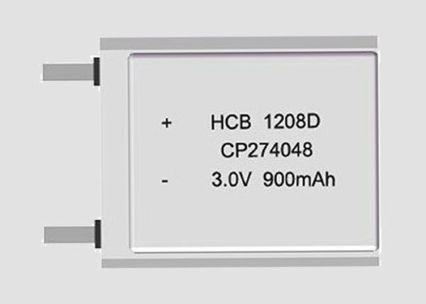 Li-MnO2 900mAh 3.0 V CP274048 Lithium Pouch Cell