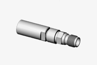 Conector RF feminino de aço inoxidável para cabo MF540A