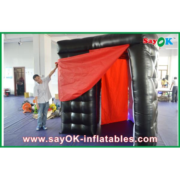 Large PVC Photo Booth With Strong Oxford Cloth LED Wall For Party