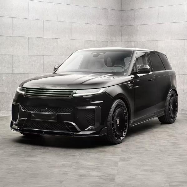 2023 Réparation Discovery Sport Body Kit MSY Style Spoiler à lèvres en fibre de carbone
