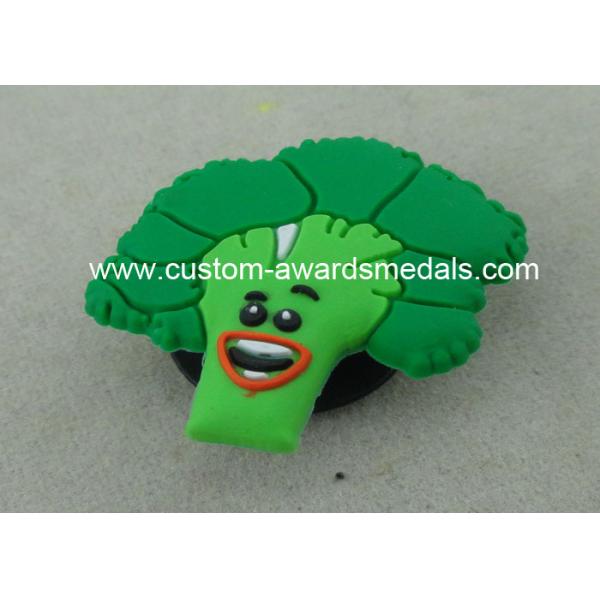 Customizable 3D Shoe Decorate Ornament PVC Coaster Rubber For Child