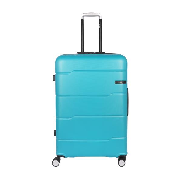 Light Blue Hardside Spinner Wheels Travel Luggage Sets