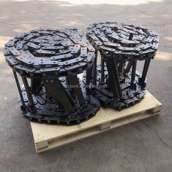 spare parts replacement industrial steel mental conveyor chain for dynapac DF135C