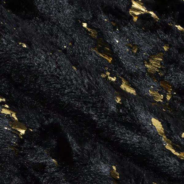 DDP Recycled Free Sample Cheap Wholesale PV Velvet Marble Style Knit White Polyester Hot Stamping Foil Fabric
