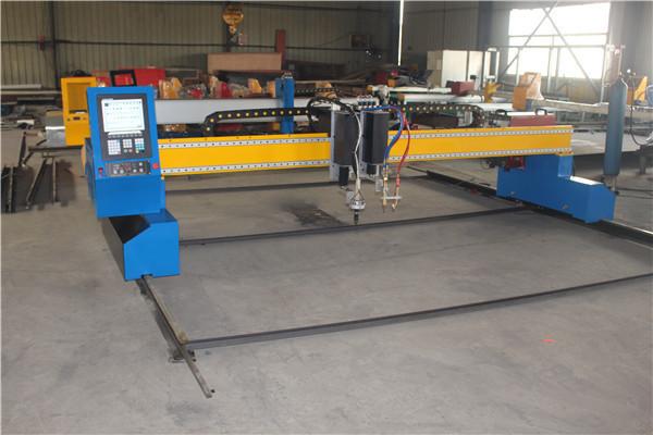 Heavy Gantry Flame / Plasma Gantry CNC Cutting Machine 4400 * 10000 mm Servo Motor