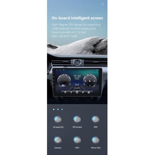 Car Play IPS GPS Камера с сенсорным экраном Автомобильное радио Android 12 Для Toyota Camry 2006-2011
