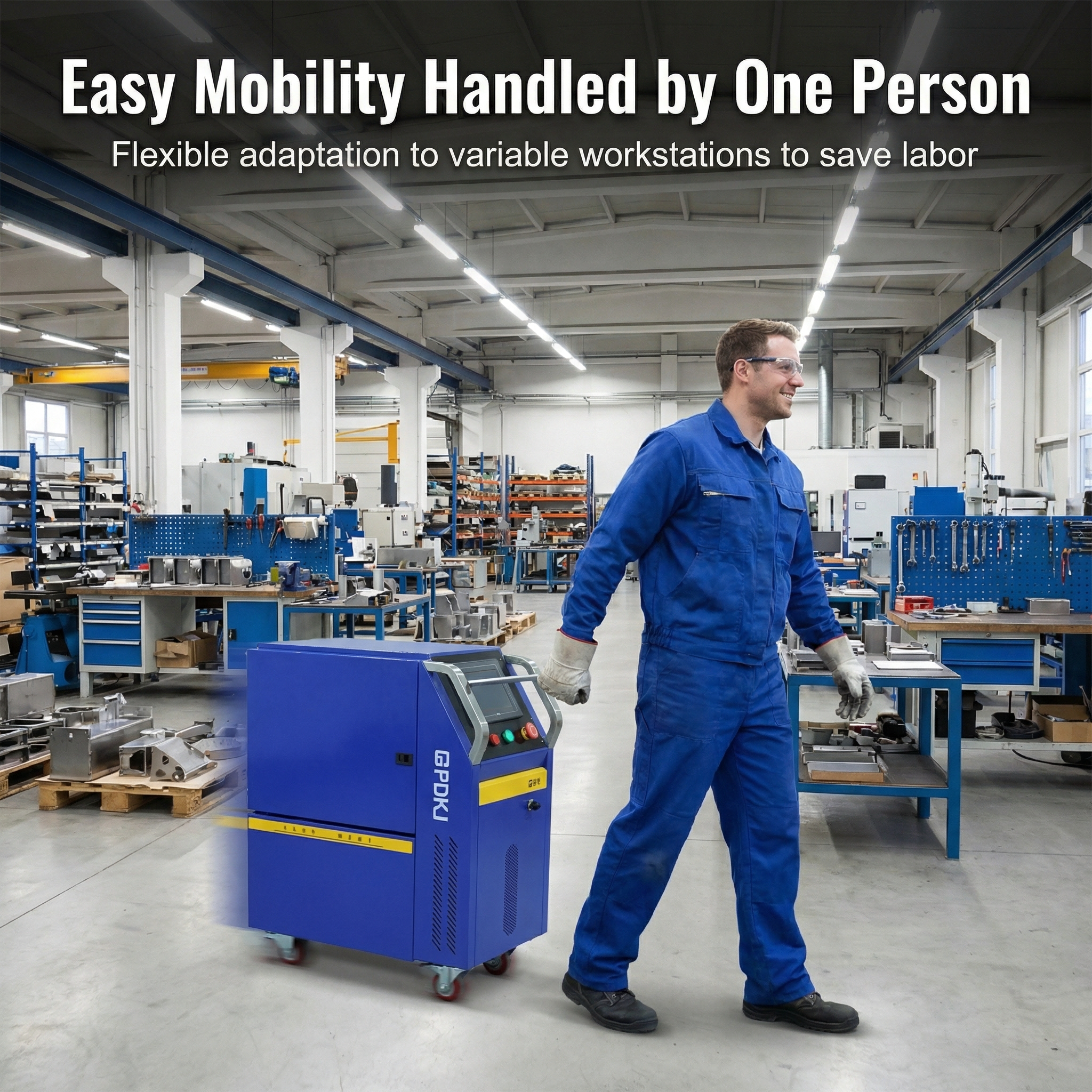 5 In 1 Portable Handheld Air Cooled Laser Welding Machine