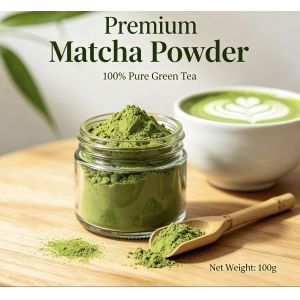 "Antioxidant Rich Tencha Matcha Raw Material Green Tea Leaves Superfood Grade