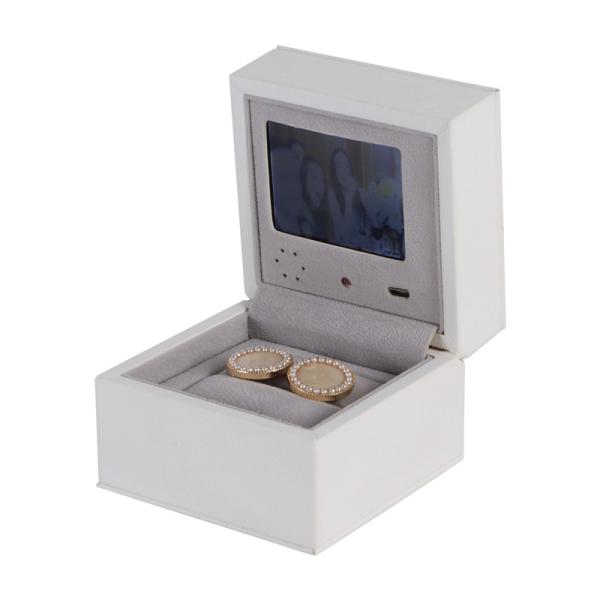ODM USB LCD Ring Video Gift Box 2.4 дюймовая автозапись для подруги и жены