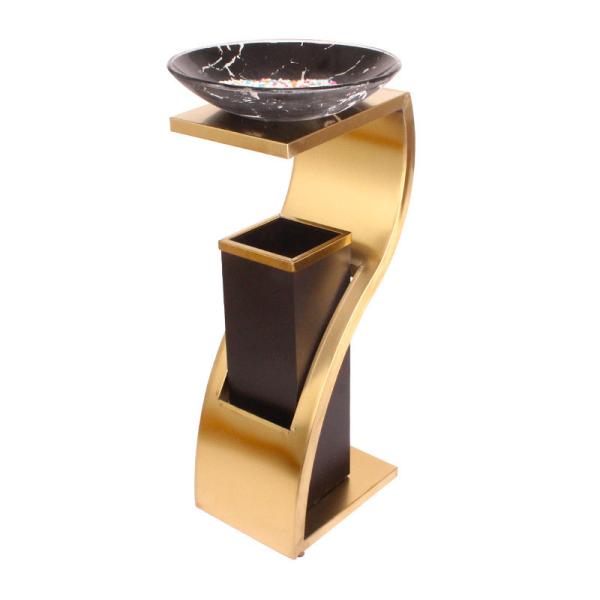 Stainless Ashtray Trash Can Elevator Hotel Lobby Trash Cans