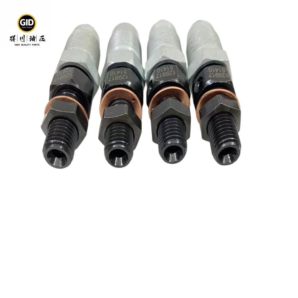 129917-51410 Fuel Injector 4TNE92 Engine Mechanical Diesel Injector for Excavator