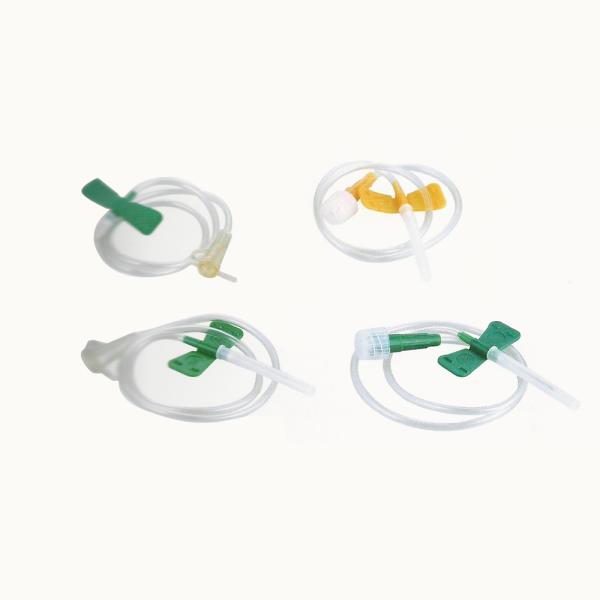 22g EOS Butterfly Vacutainer Safety Blood Collection Set Luer Adapter