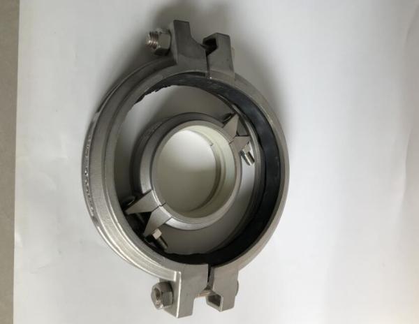 ASTM JIS DIN Standard Stainless Steel Grooved Pipe Clamps Corrosion Resistant